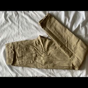 Cleaning out my closet. Khaki skinny pants